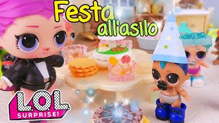 Le Storie delle Lol Surprise 🍰🎁 Festa di compleanno allASILO 🥧🎈 E SCHERZETTO a Vlad [upl. by Esadnac]