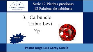 12 Piedras preciosas 12 Palabras de Sabiduría Tercera Piedra Carbunclo Segunda Parte [upl. by Harold]