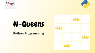 Python program to implement nqueens problem using backtracking  Python Tutorials for Beginners [upl. by Barri]