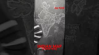 Indian map shorts viralvideo [upl. by Fesuoy]