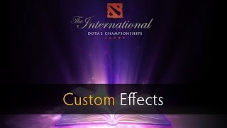 Dota 2 TI4 Compendium  Custom Effects [upl. by Meek]