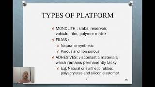 Transdermal Drug Delivery Systems Part 2 [upl. by Noiram735]