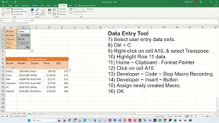 Create a Simple User Data Entry Tool  Excel Tips and Tricks [upl. by Lordan394]