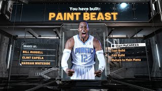 NBA 2K21 DWIGHT HOWARD BUILD IS A POSTERIZING RIM PROTECTOR  CRAZY ATHLETE  AMAZING PAINT DEFENSE [upl. by Hanny]