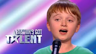 12  year  old Cormac Thompsons HEAVENLY choir boy voice WOWS on Britains Got Talent 2022 [upl. by Zak]