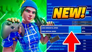 NEW BEST Controller Settings For Fortnite Chapter 5 PS4PS5XboxPC [upl. by Armando555]