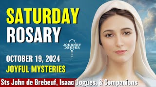 Saturday Rosary 💙 Joyful Mysteries of the Rosary 💙 October 19 2024 VIRTUAL ROSARY [upl. by Kashden479]