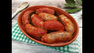 Salsiccia al sugo un piatto facile e succulento [upl. by Adniram]