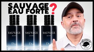 DIOR SAUVAGE EAU FORTE Unboxing  First Impressions [upl. by Nayve964]