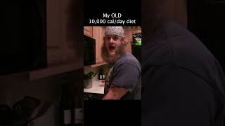 My old 10000 calorie  day diet 😳 [upl. by Croix]