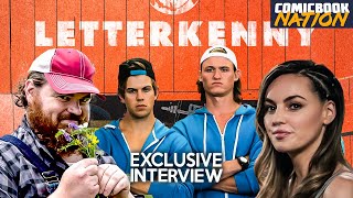 Leaving Letterkenny Behind  Letterkenny Final Season Cast Interview [upl. by Brynna]