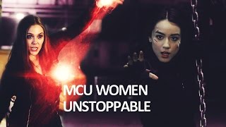 women of marvel cinematic universe  unstoppable [upl. by Eyllib]