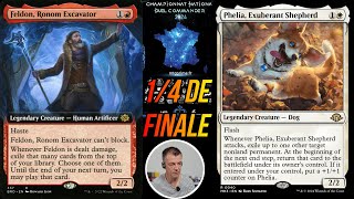 CDF 14 finale Feldon Hugo Stadnik Vs Phélia Théau Méry  140724  MTG EDH Duel Commander [upl. by Bary]