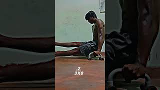 Learning L sit in 40 seconds L sit tutorial lsit tutorial viralvideo workout calisthenics [upl. by Chard582]