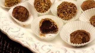 Nutella Chocolate Truffles Recipe  CookingWithAlia  Episode 219 [upl. by Neehsas]