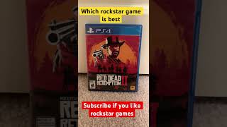 which rockstar game is best gaming gta reddeadredemption ￼ [upl. by Yelroc]