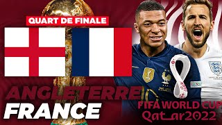 🔴🇫🇷 ANGLETERRE  FRANCE  🔥🇫🇷 LES BLEUS EN DEMI FINALE   14 COUPE DU MONDE 2022  World Cup [upl. by Ahtekahs694]