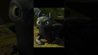 Toothless saves Hiccup movie shorts viralvideo [upl. by Narad122]