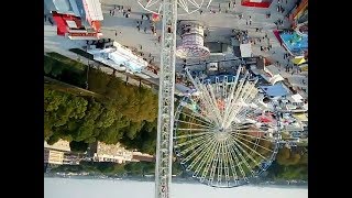 Infinity Onride Foire Aux Manèges de Lille 2017 [upl. by Orodisi]