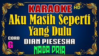 KARAOKE  Tak Ingin Sendiri  Dian Piesesha  Nada Pria [upl. by Nrubyar717]