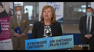 Ontario announces investment in poststroke rehabilitation – April 12 2022 [upl. by Hsejar]