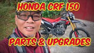 My Honda CRF 150 Parts and Upgrades [upl. by Dera]