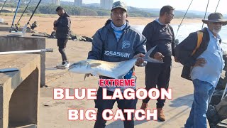 Blue lagoonDurbanSouth Africa BIG catche EXTREME [upl. by Olfe]