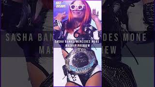 Preview Sasha BanksMercedes Monè Mashup wwe mashup shorts [upl. by Yelyak65]