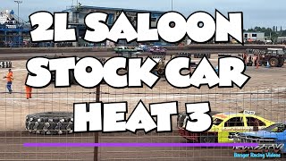 2L Saloon Stock Car Heat 3 25524 Kings Lynn [upl. by Anilok]