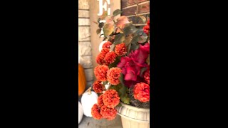 Fall in love with your front porch by creating a DIY welcome sign🍁🏡 [upl. by Laurice]