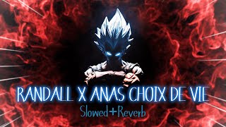 RANDALL x Anas Choix de vie  SlowedReverb  Most Attitude BGM Song for Tiktok amp Others editing [upl. by Leanor]