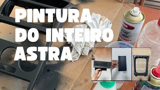 PINTAR ACABAMENTOS INTERNO DO ASTRA [upl. by Allenod692]