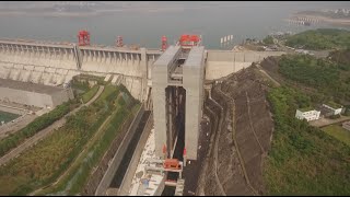 Worlds Largest Ship Elevator Opens at Three Gorges Dam in Central China [upl. by Adama]