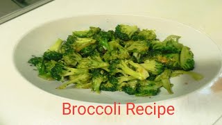 2 Min Mein Banne Wali Simple Broccoli Recipe 🥦🥦 [upl. by Gnolb]