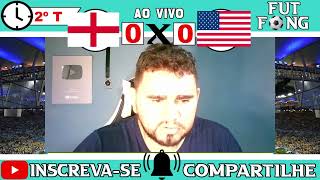 INGLATERRA 0 X 0 ESTADOS UNIDOS AO VIVO  COPA DO MUNDO  2º RODADA  POS JOGO [upl. by Gent]