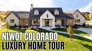 Inside a Stunning Home for Sale in Niwot CO  Colorado Luxury Homes [upl. by Wilkison]