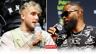 quotI want to go after Canelo in 3 yearsquot  Jake Paul vs Tyron Woodley 💥 Press Conference Highlights [upl. by Ayokahs682]