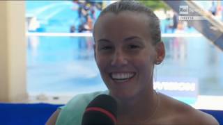 Tania Cagnotto  Argento trampolino 1m ai Mondiali di Barcellona 2013 [upl. by Mamie324]