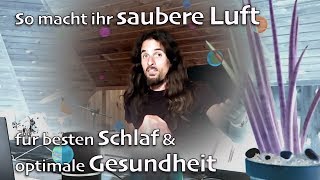 😏So reinige ich die Raumluft um besser zu schlafen und gesünder zu sein 🍏 [upl. by Anelaf]