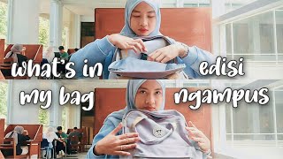 Whats in my bag  spill isi tas ngampus [upl. by Gnak]