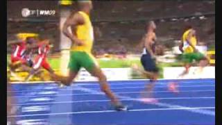 SPORTS IN SLOWMO  USAIN BOLT [upl. by Notgnirrab]