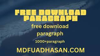 free download paragraph [upl. by Rehtae]