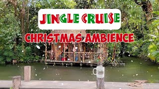 Jingle Cruise Christmas Ambience [upl. by Britte455]