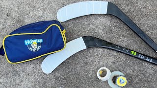 How I Tape my Hockey Stick [upl. by Eidur]