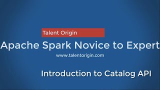 Introduction to Catalog API [upl. by Pettifer]