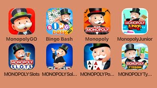 Monopoly GoMonopoly Bingo Bash HDMonopoly JuniorMonopoly SlotsMonopoly SolitaireMonopoly Poker [upl. by Kennet]