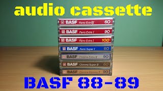 audiocassette BASF 8889 [upl. by Auqenahc]