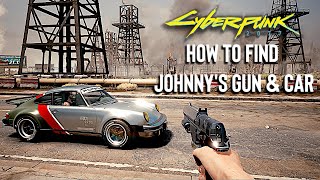 Cyberpunk 2077  How To Get Johnny Silverhands Gun amp Car Location Chippin In Mission Tutorial [upl. by Retsof]