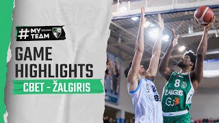 CBet  Zalgiris  Game Highlights  20230507 [upl. by Doi]