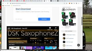 Free VST Saxophone Download DSK Music Review [upl. by Yeleek]